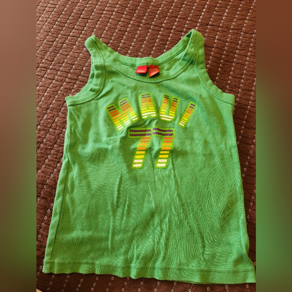 Green Maui Tank Top
